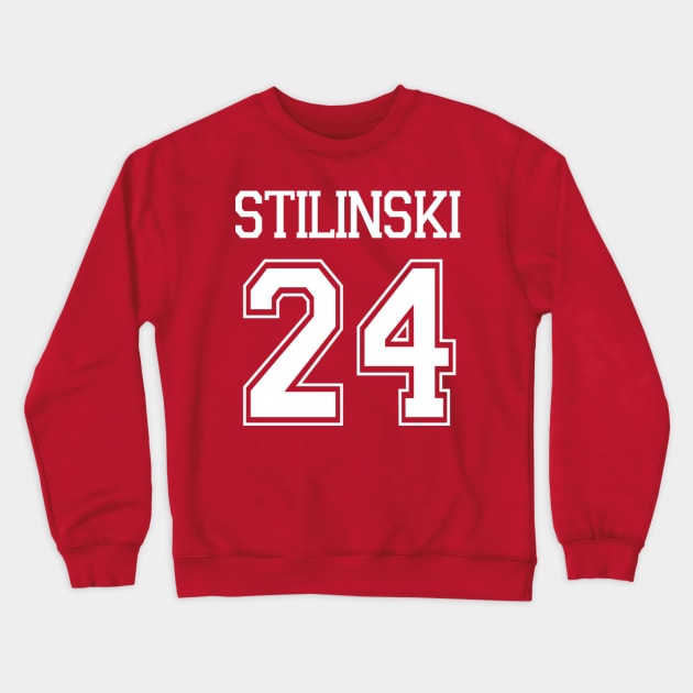 Stiles Stilinski - Lacrosse - 24 - Teen Wolf Crewneck Sweatshirt by shellysom91